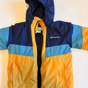 Columbia Navy Puffer Jacket